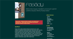 Desktop Screenshot of fasady.mise.cz