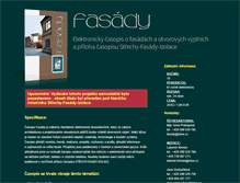 Tablet Screenshot of fasady.mise.cz