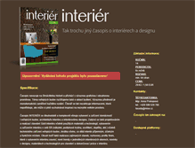 Tablet Screenshot of interier.mise.cz